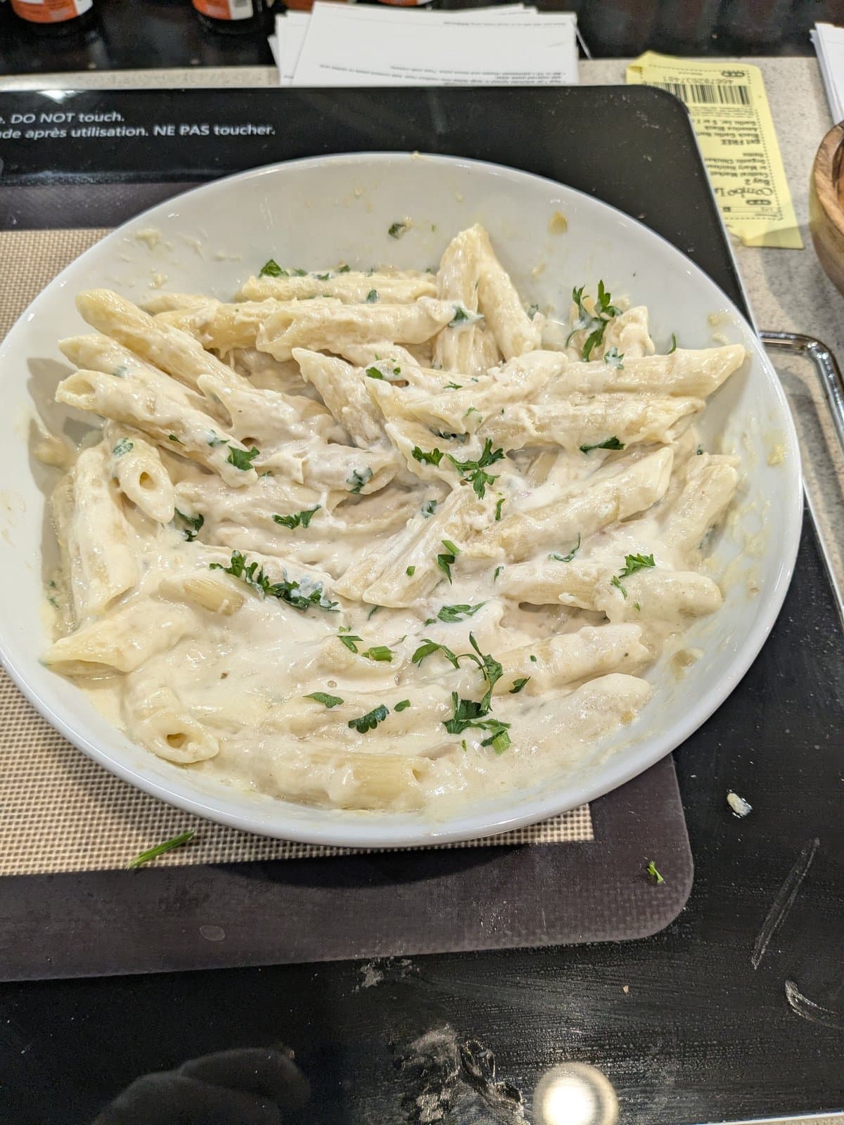 Garlic Artichoke Pasta