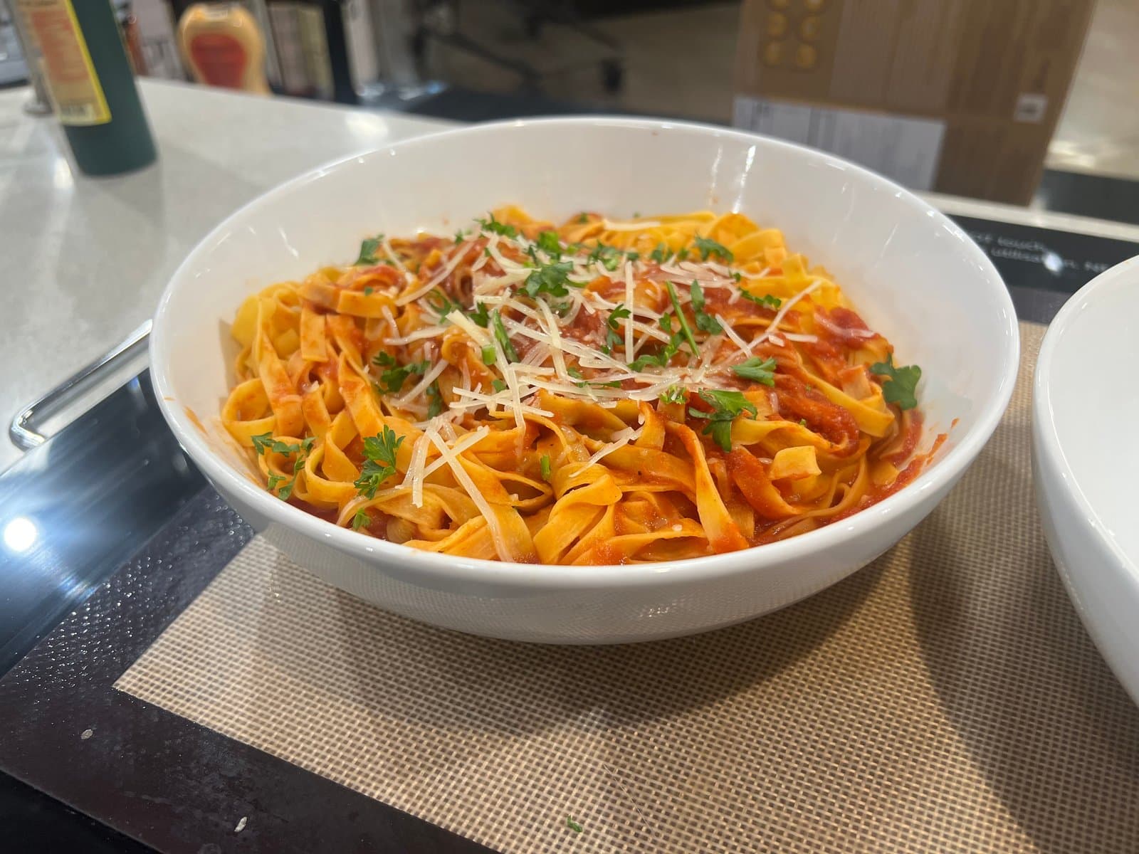 Cherry Tomato Fettuccine Al Pepperoncino