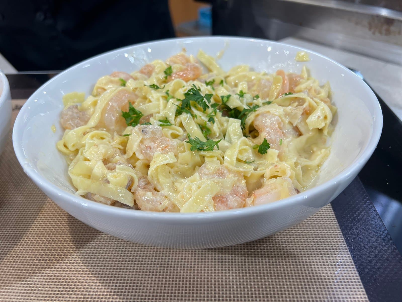 Shrimp Fettuccine Al Limone Parmigiano Reggiano